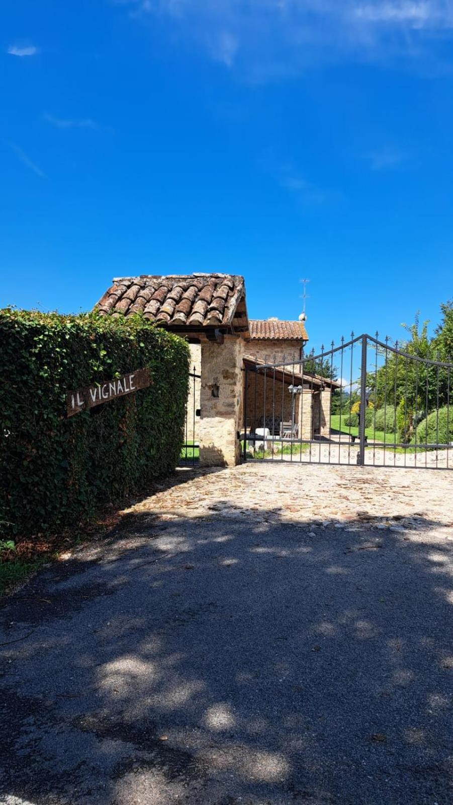 Il Vignale Pensionat Massa Martana Exteriör bild